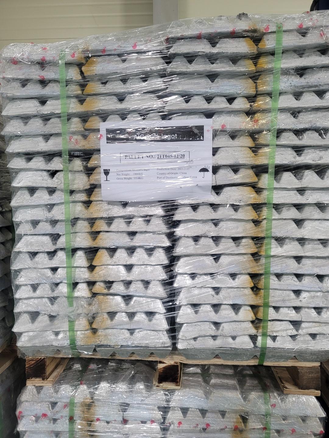 ALUMINUM MASTER ALLOY (AlCr20P)